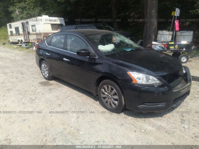 NISSAN SENTRA 2014 1n4ab7ap3en853804