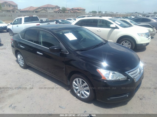 NISSAN SENTRA 2014 1n4ab7ap3en854600