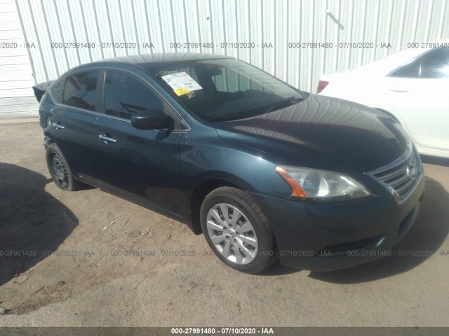 NISSAN SENTRA 2014 1n4ab7ap4en851172