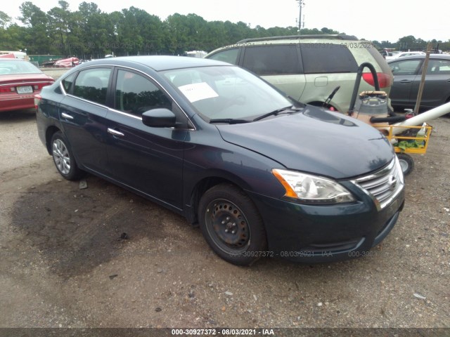 NISSAN SENTRA 2014 1n4ab7ap4en854718