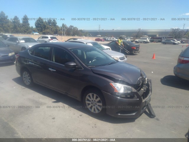 NISSAN SENTRA 2014 1n4ab7ap4en855206