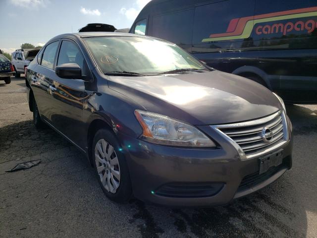 NISSAN SENTRA S 2014 1n4ab7ap4en855416