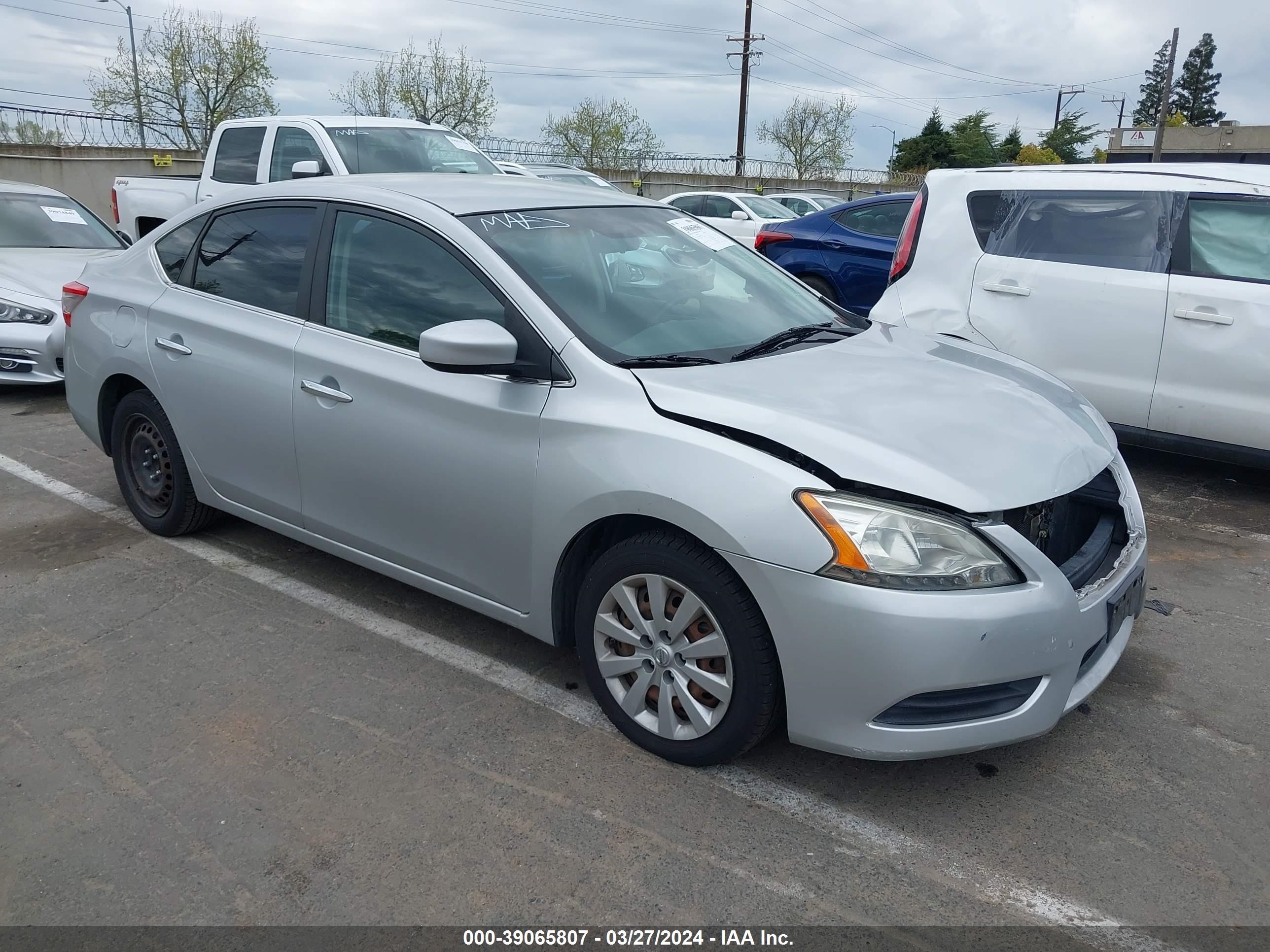 NISSAN SENTRA 2013 1n4ab7ap5dn906596