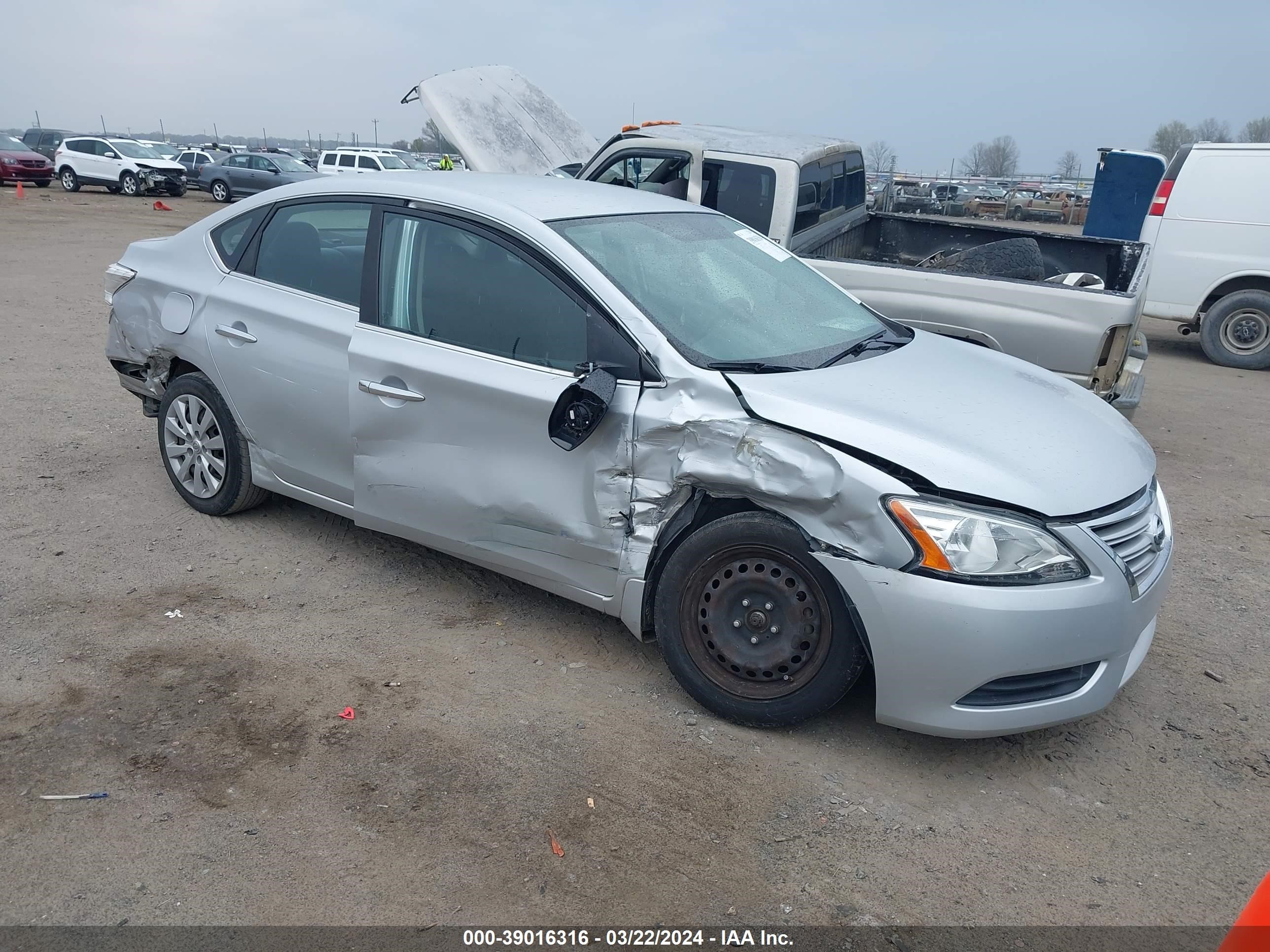 NISSAN SENTRA 2013 1n4ab7ap5dn907991