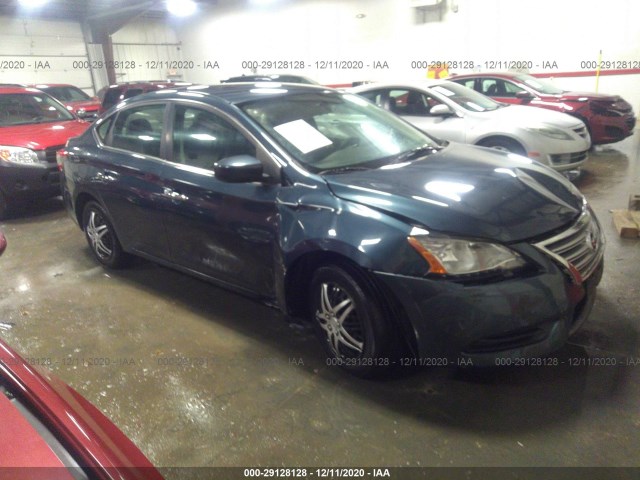 NISSAN SENTRA 2014 1n4ab7ap5en850953