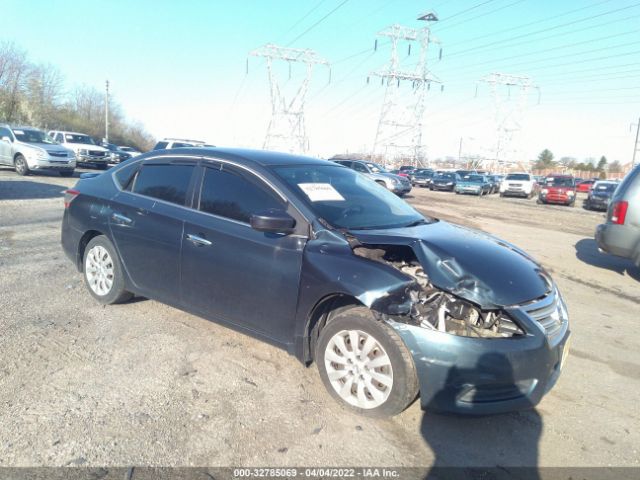 NISSAN SENTRA 2013 1n4ab7ap6dn903075