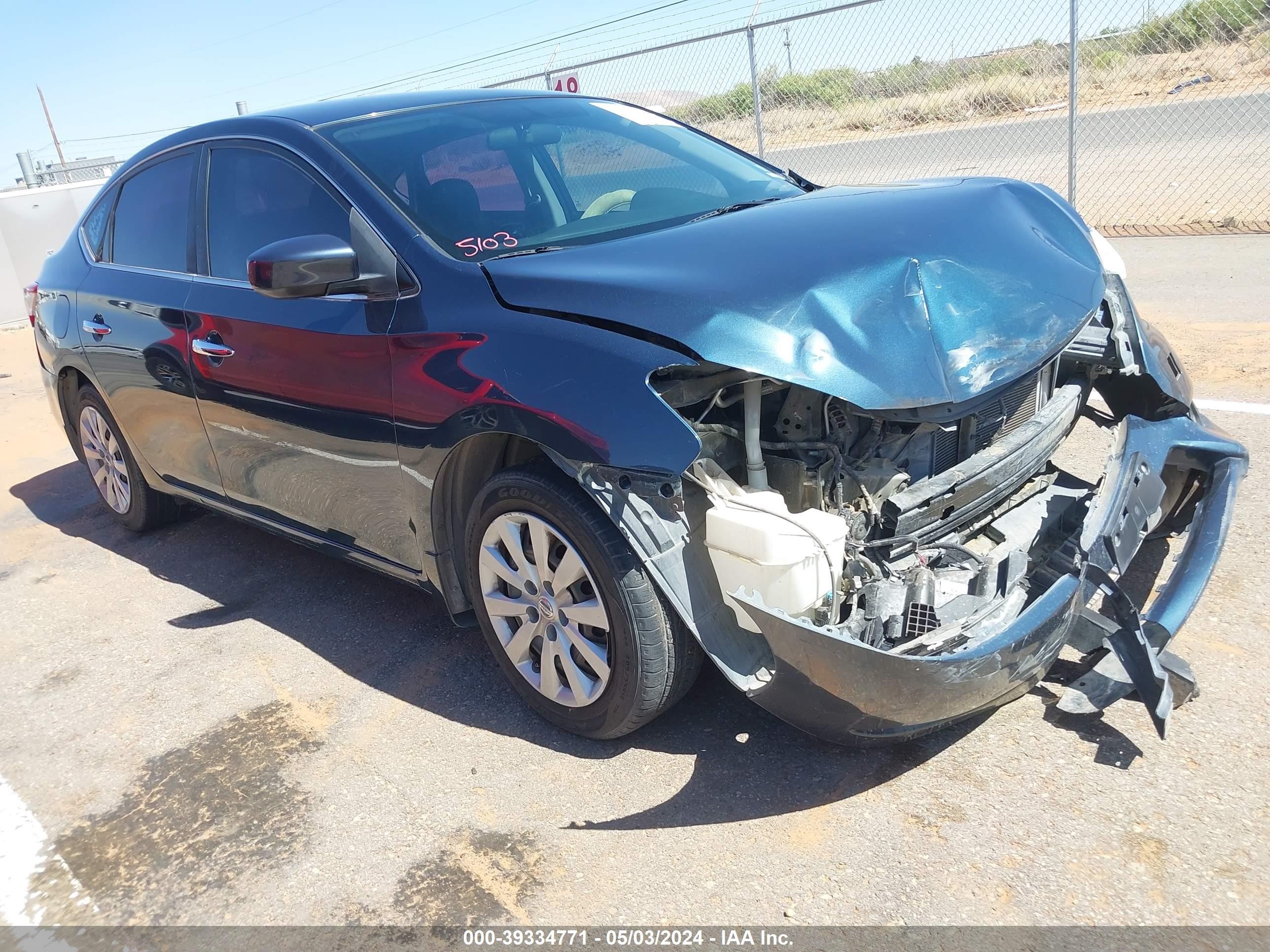 NISSAN SENTRA 2013 1n4ab7ap6dn906137