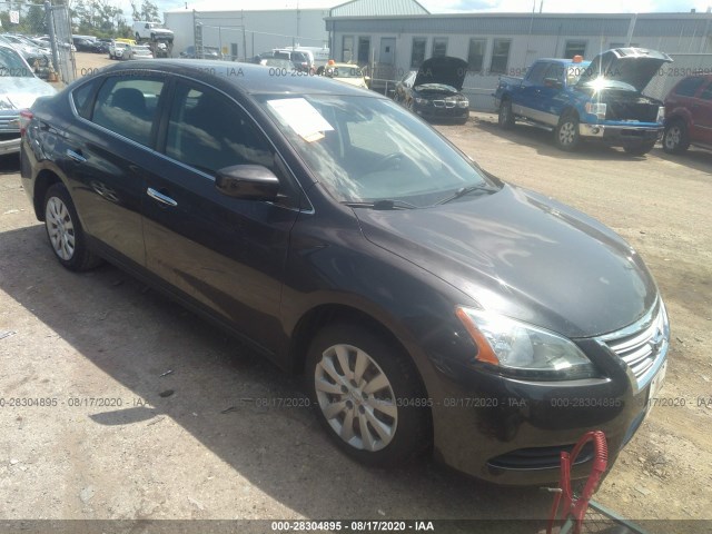 NISSAN SENTRA 2014 1n4ab7ap6en850413