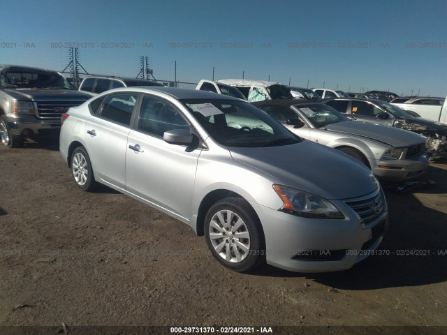 NISSAN SENTRA 2014 1n4ab7ap6en851450