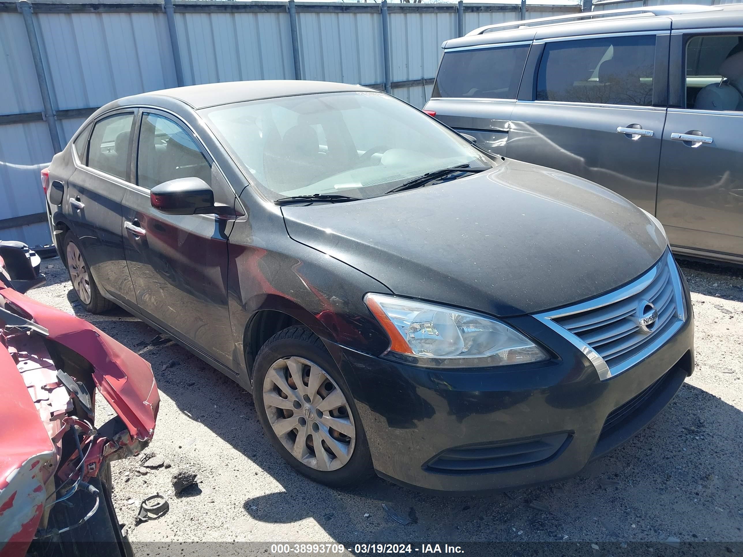 NISSAN SENTRA 2013 1n4ab7ap7dn900153