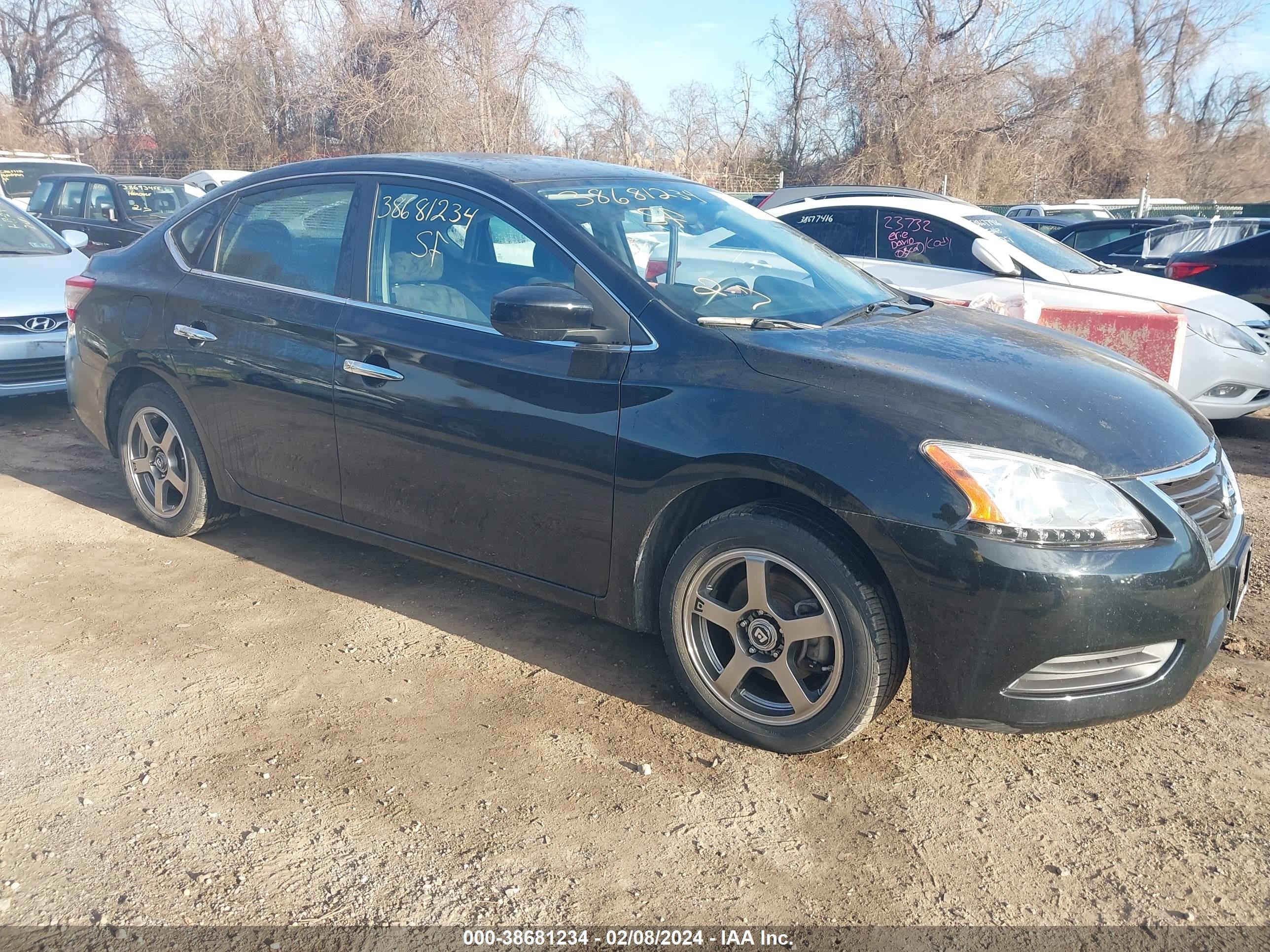 NISSAN SENTRA 2013 1n4ab7ap7dn908463