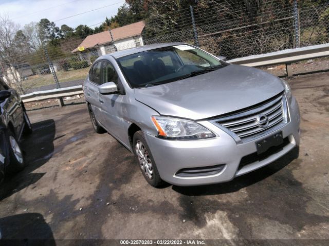 NISSAN SENTRA 2014 1n4ab7ap7en851215