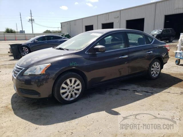 NISSAN SENTRA 2014 1n4ab7ap7en853059