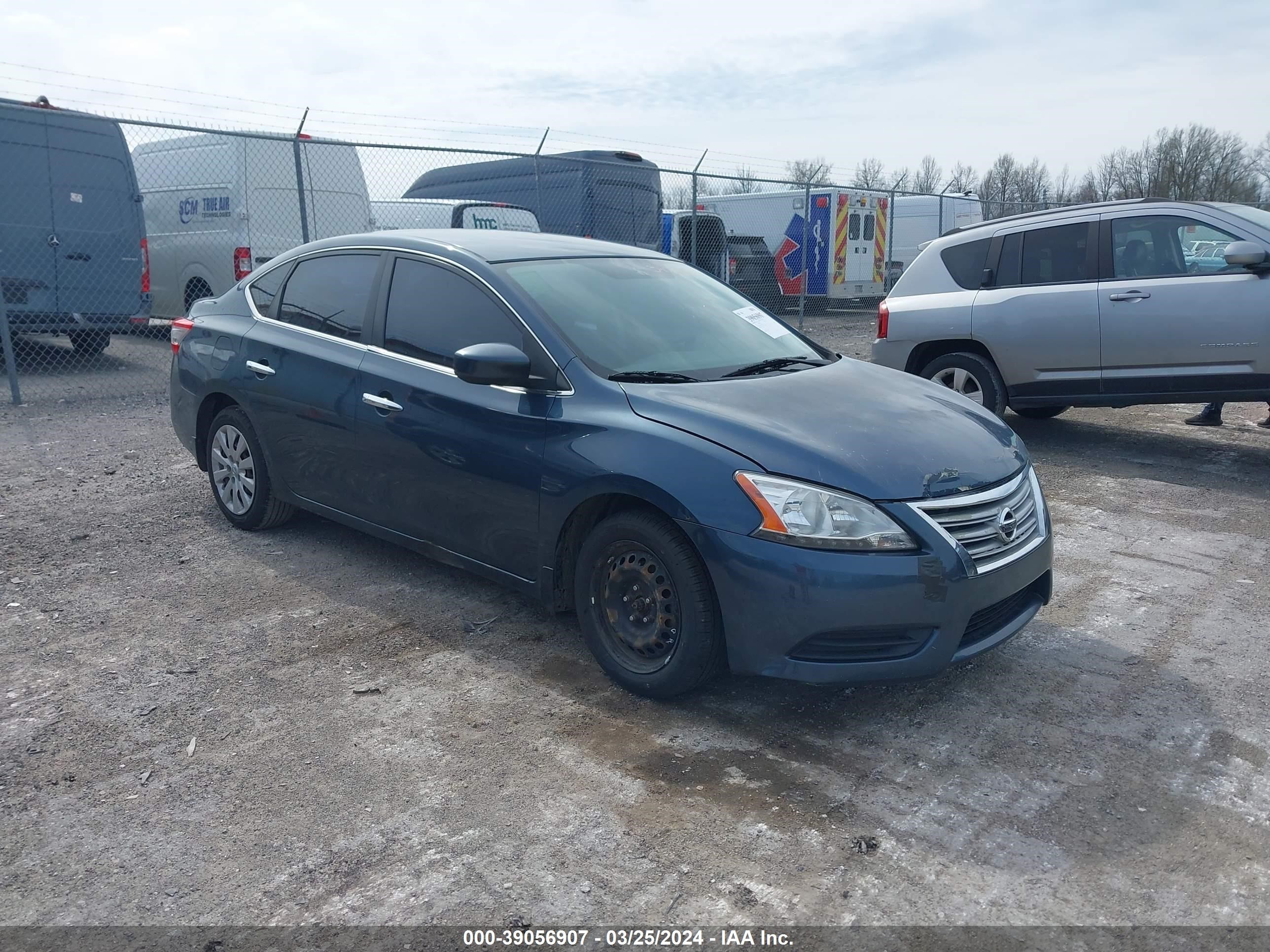 NISSAN SENTRA 2014 1n4ab7ap7en853479