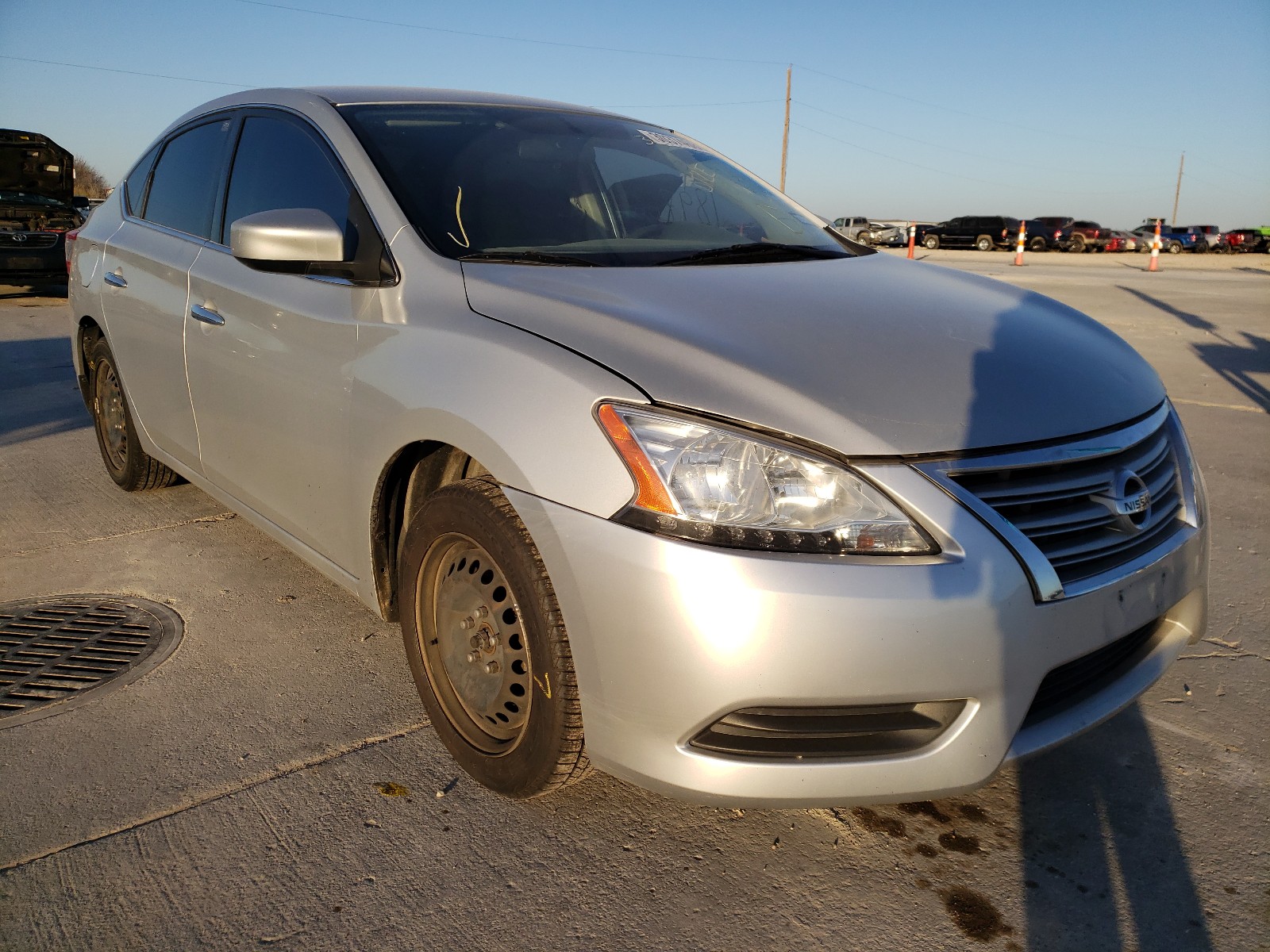 NISSAN SENTRA S 2014 1n4ab7ap8en850638