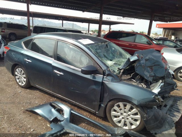 NISSAN SENTRA 2014 1n4ab7ap8en851322