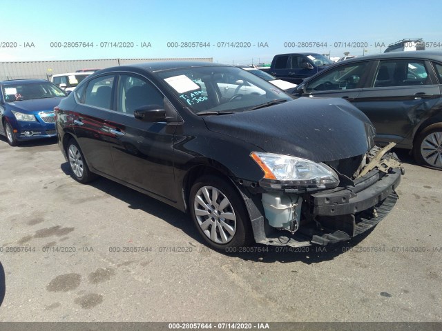 NISSAN SENTRA 2014 1n4ab7ap8en851949