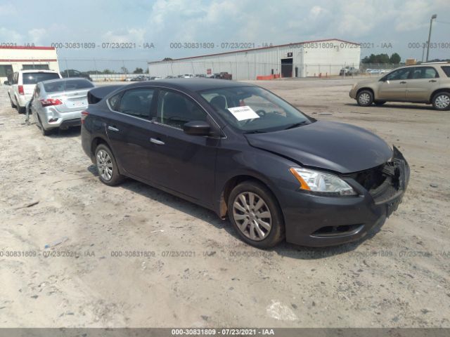 NISSAN SENTRA 2014 1n4ab7ap8en852308