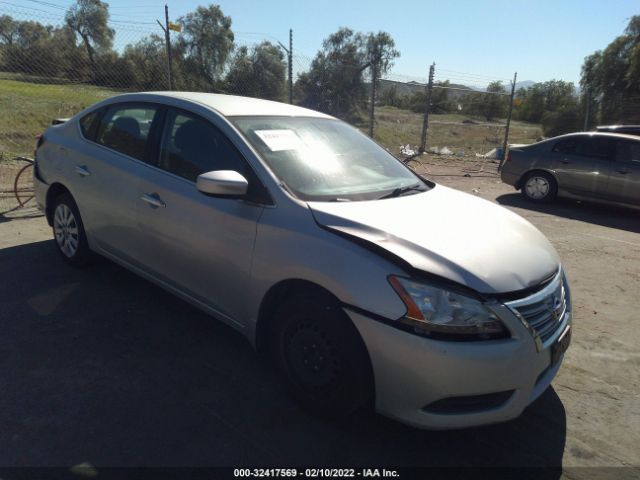 NISSAN SENTRA 2014 1n4ab7ap8en855578