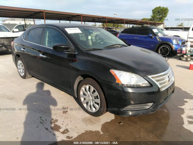 NISSAN SENTRA 2013 1n4ab7ap9dn908383