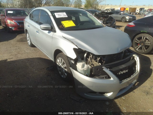 NISSAN SENTRA 2014 1n4ab7ap9en850390