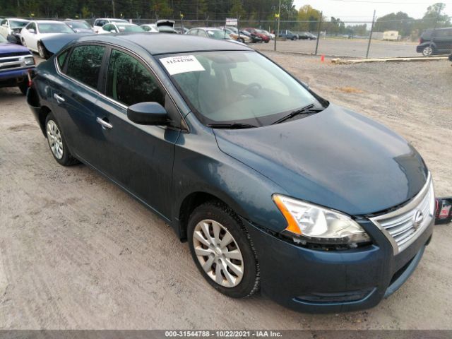 NISSAN SENTRA 2014 1n4ab7ap9en852284