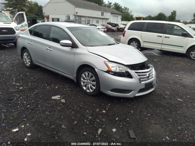 NISSAN SENTRA 2014 1n4ab7ap9en854522