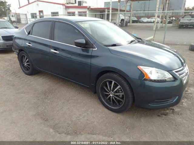 NISSAN SENTRA 2013 1n4ab7apxdn905234