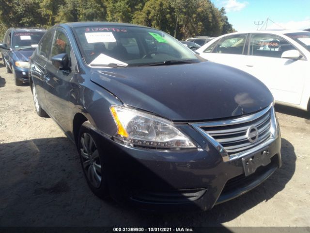 NISSAN SENTRA 2013 1n4ab7apxdn907890