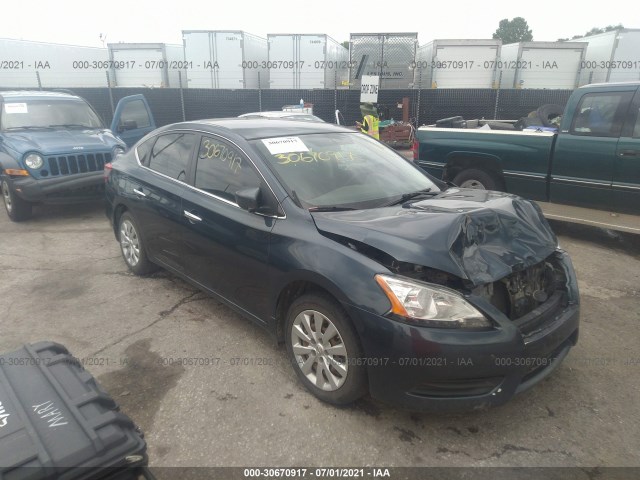 NISSAN SENTRA 2014 1n4ab7apxen853105