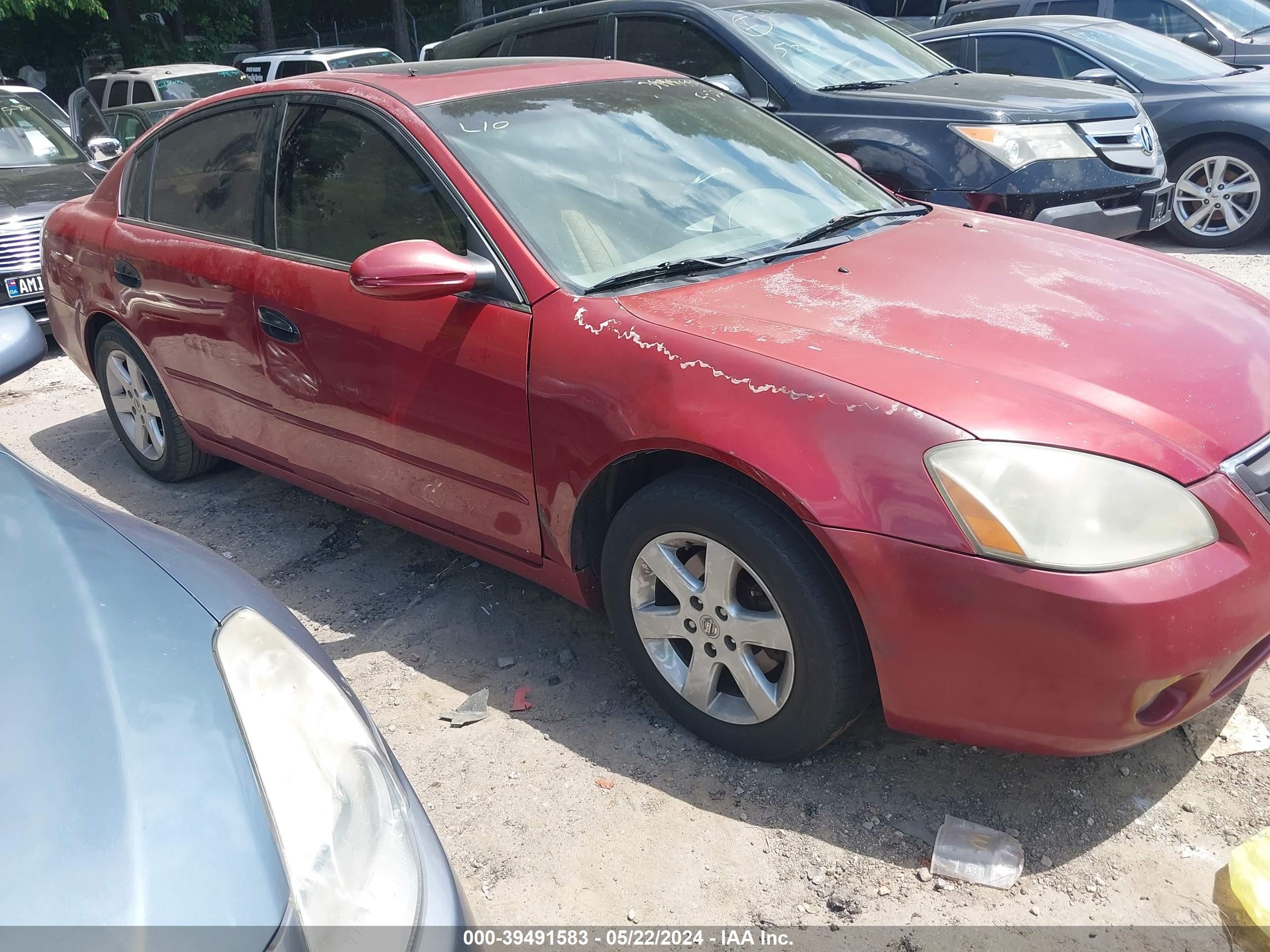 NISSAN ALTIMA 2003 1n4al11d13c107084