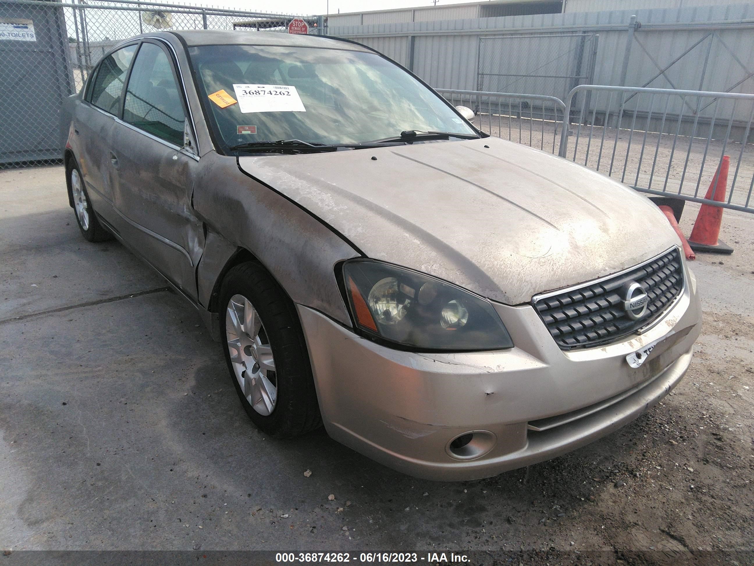 NISSAN ALTIMA 2006 1n4al11d16c210798