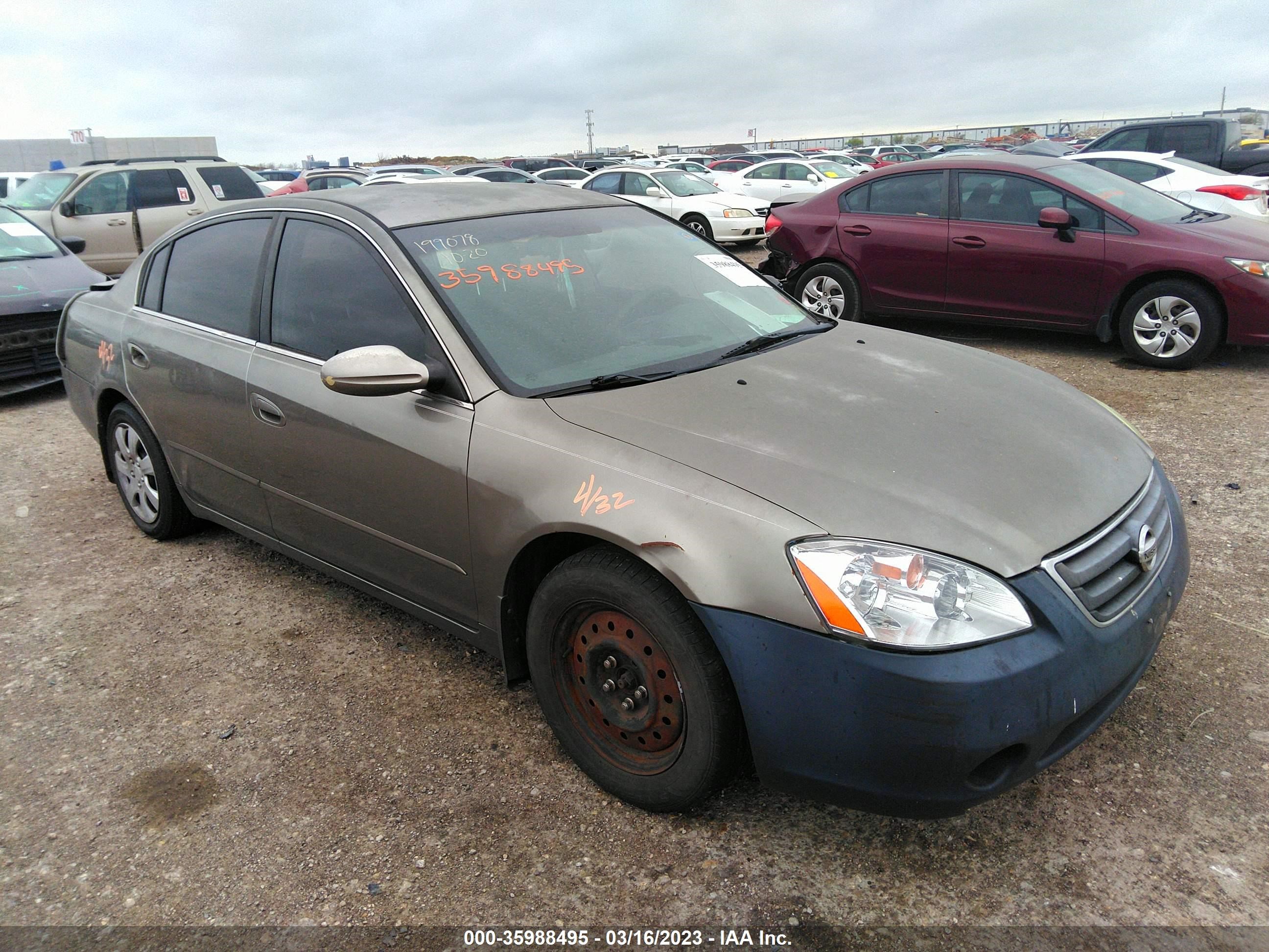 NISSAN ALTIMA 2004 1n4al11d24c176559