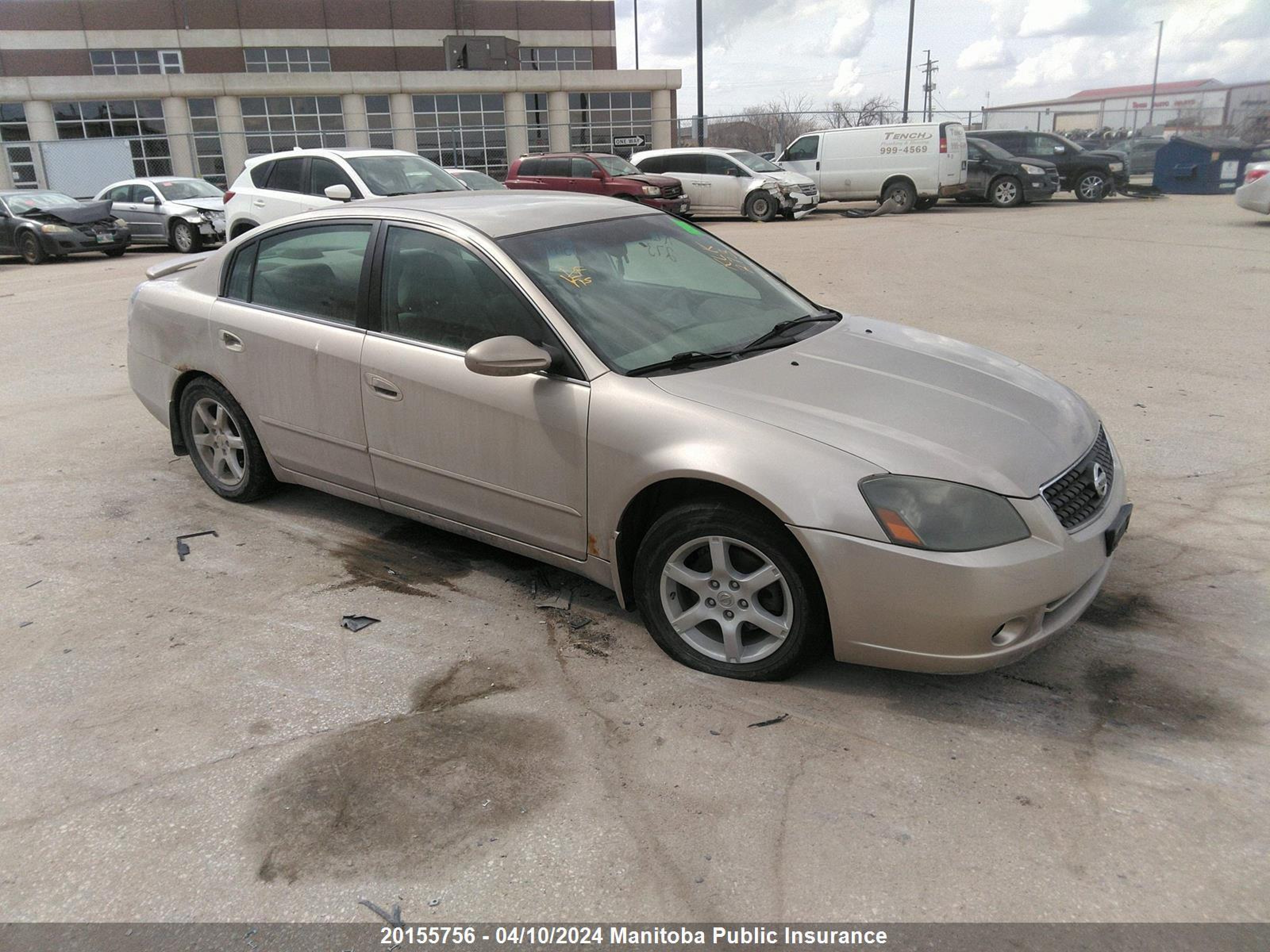 NISSAN ALTIMA 2005 1n4al11d25c312416