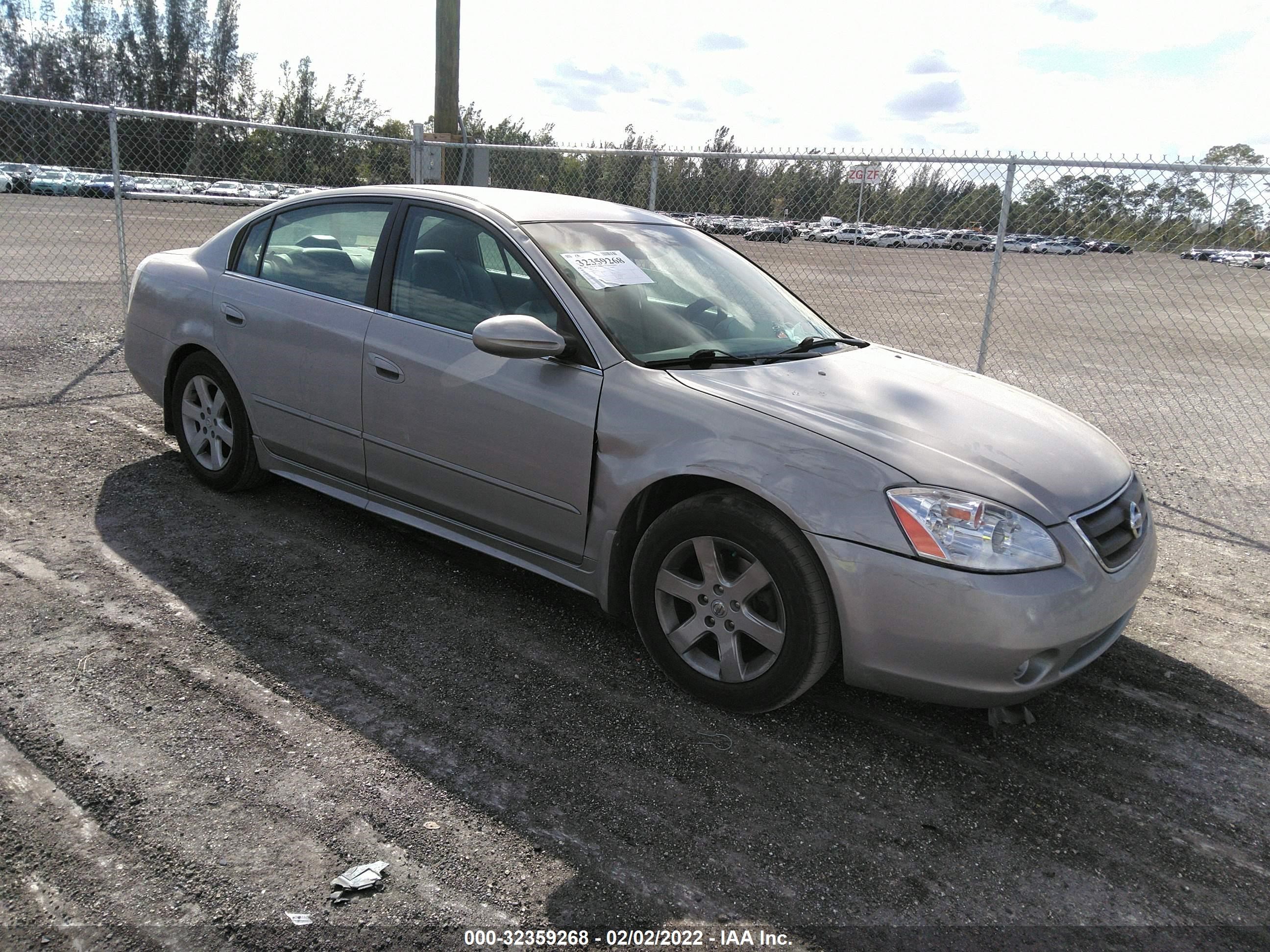 NISSAN ALTIMA 2003 1n4al11d43c238767