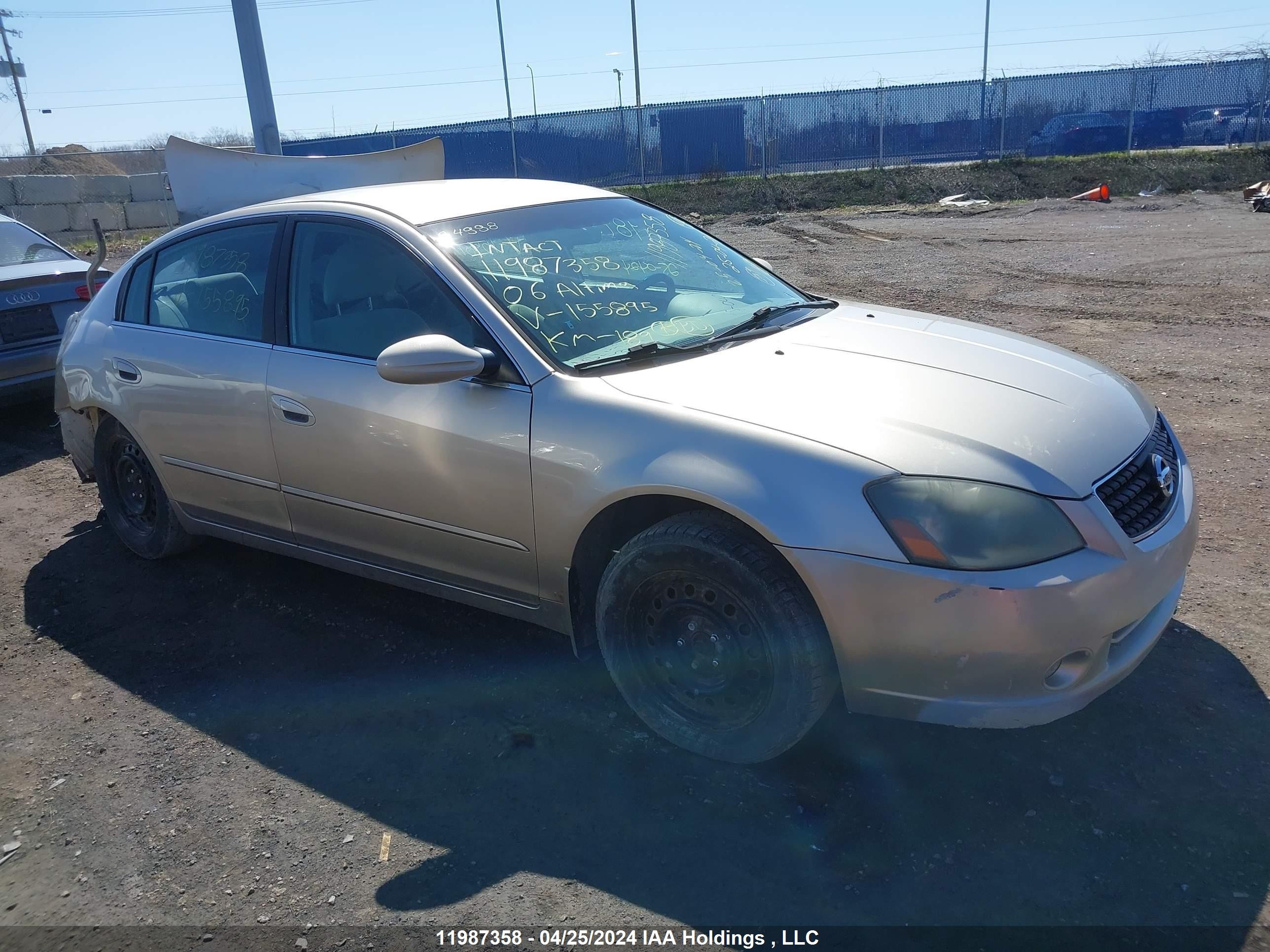 NISSAN ALTIMA 2006 1n4al11d86c155895