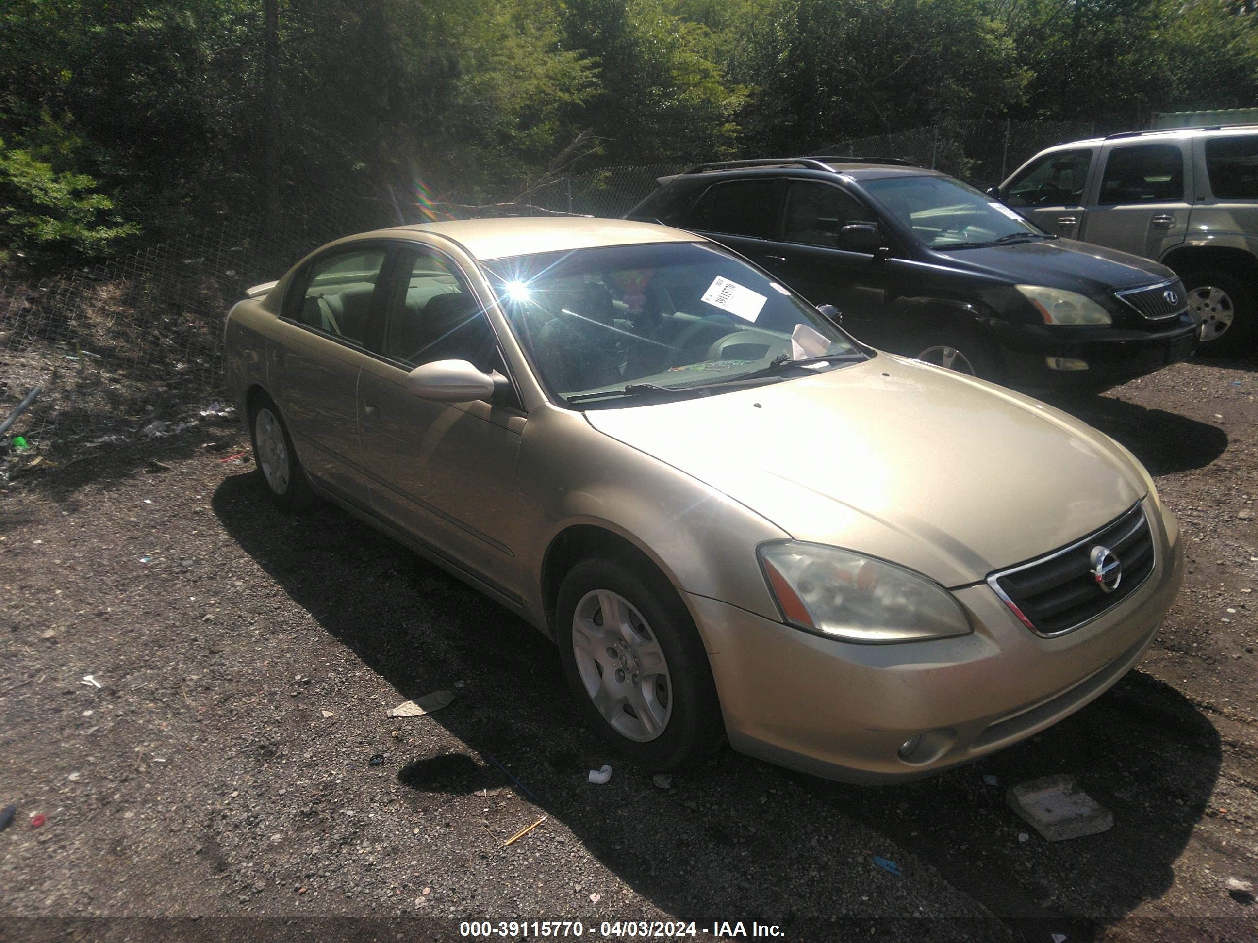 NISSAN ALTIMA 2003 1n4al11d93c205098