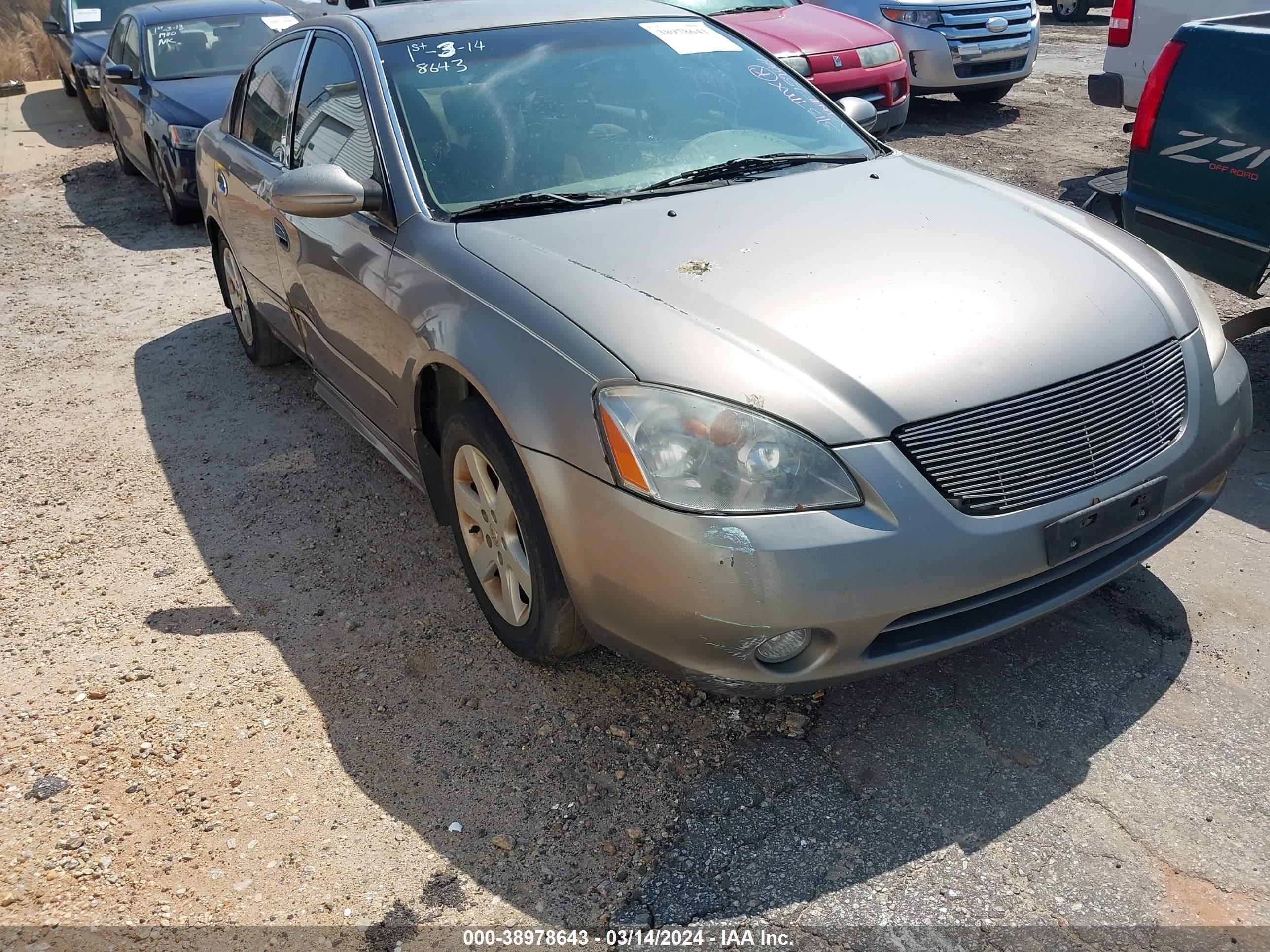 NISSAN ALTIMA 2003 1n4al11d93c259064