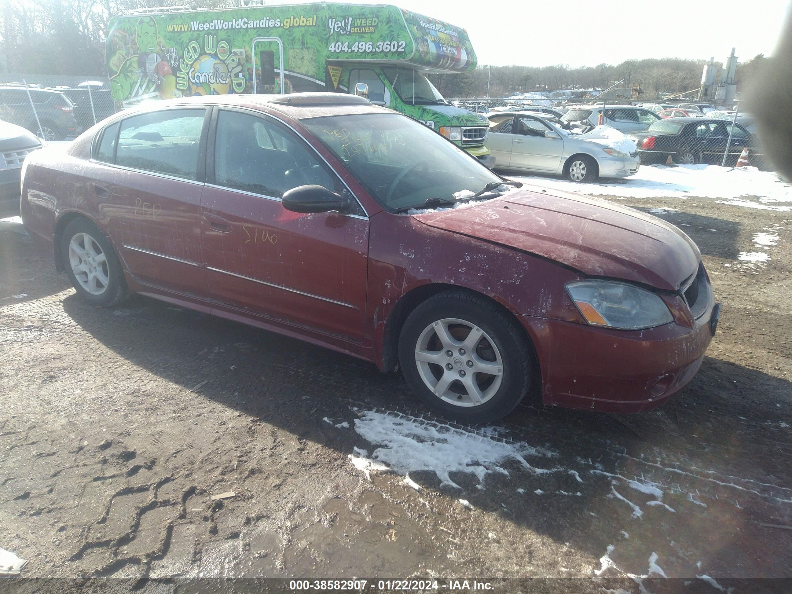 NISSAN ALTIMA 2005 1n4al11e25c337387