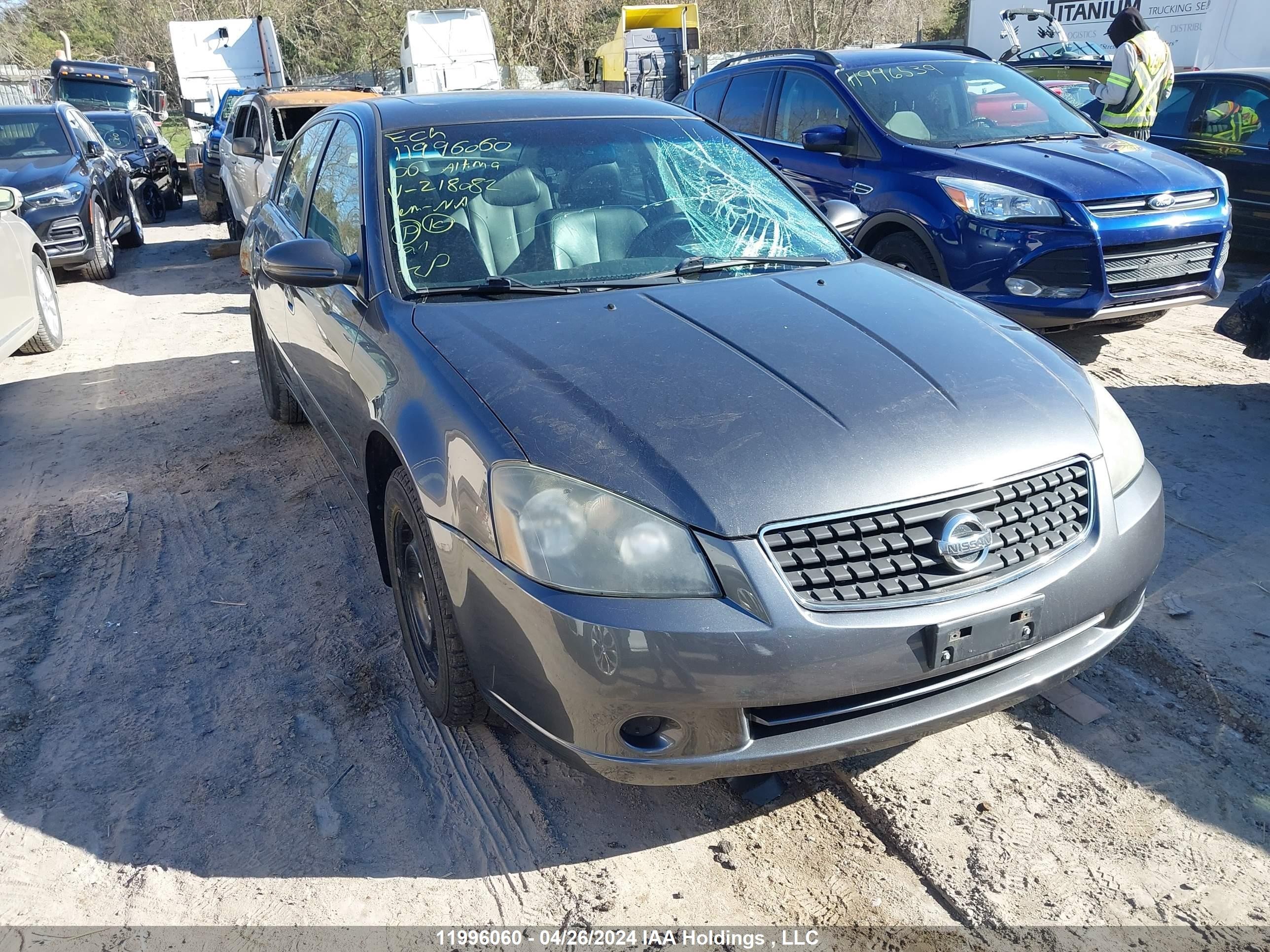 NISSAN ALTIMA 2006 1n4al11e86c218082