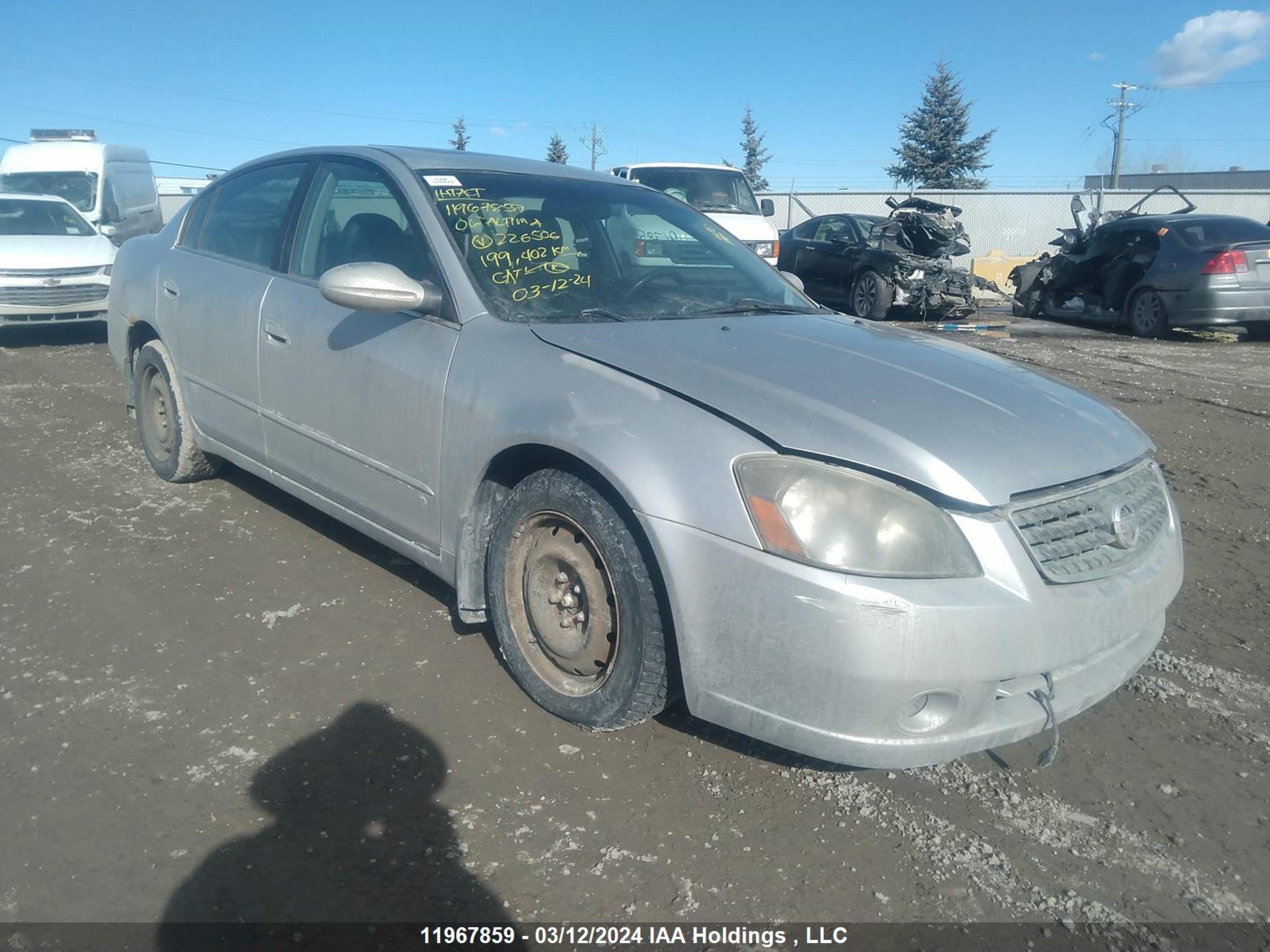 NISSAN ALTIMA 2006 1n4al11e86c226506