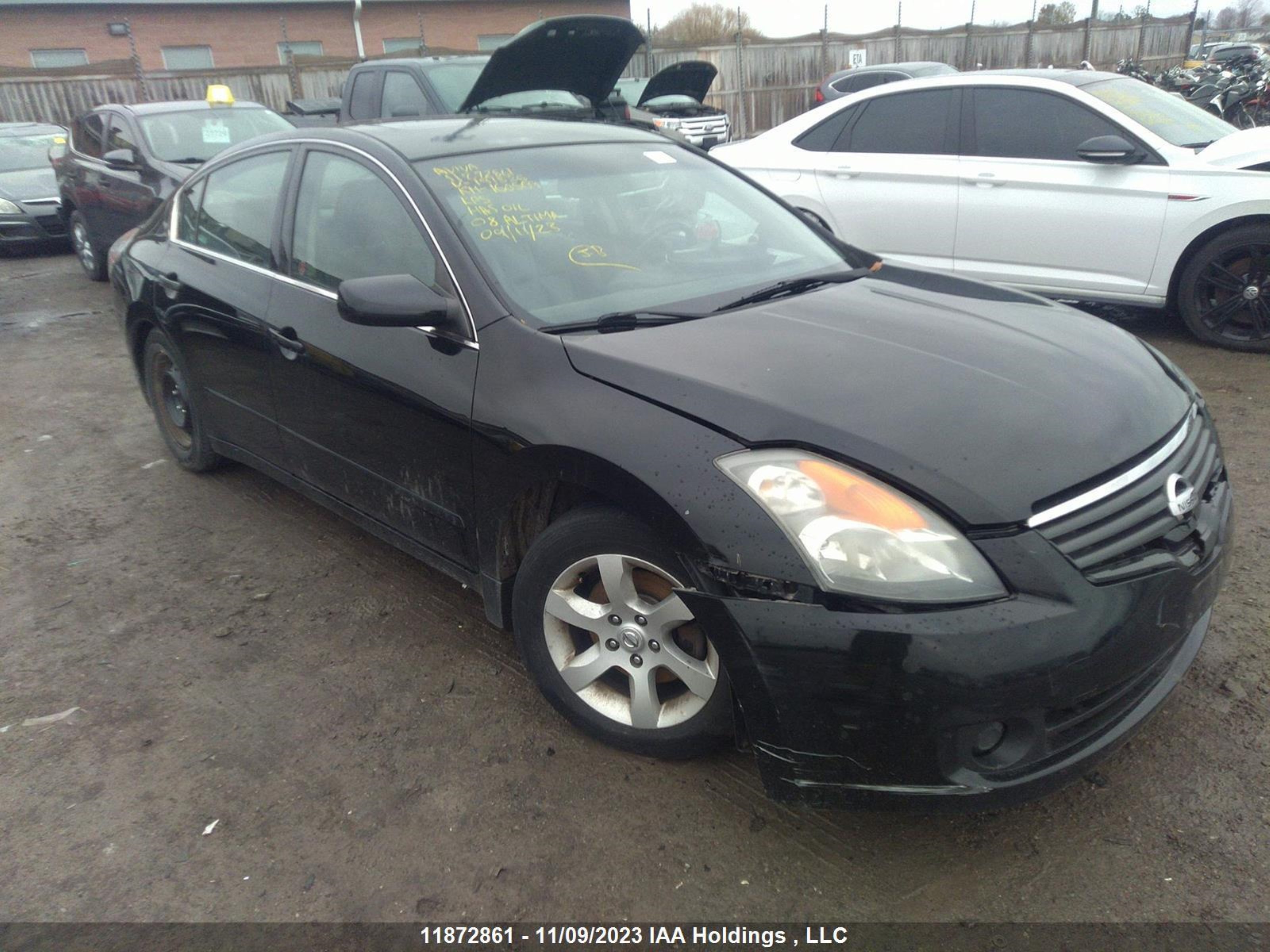 NISSAN ALTIMA 2008 1n4al21e28c191826