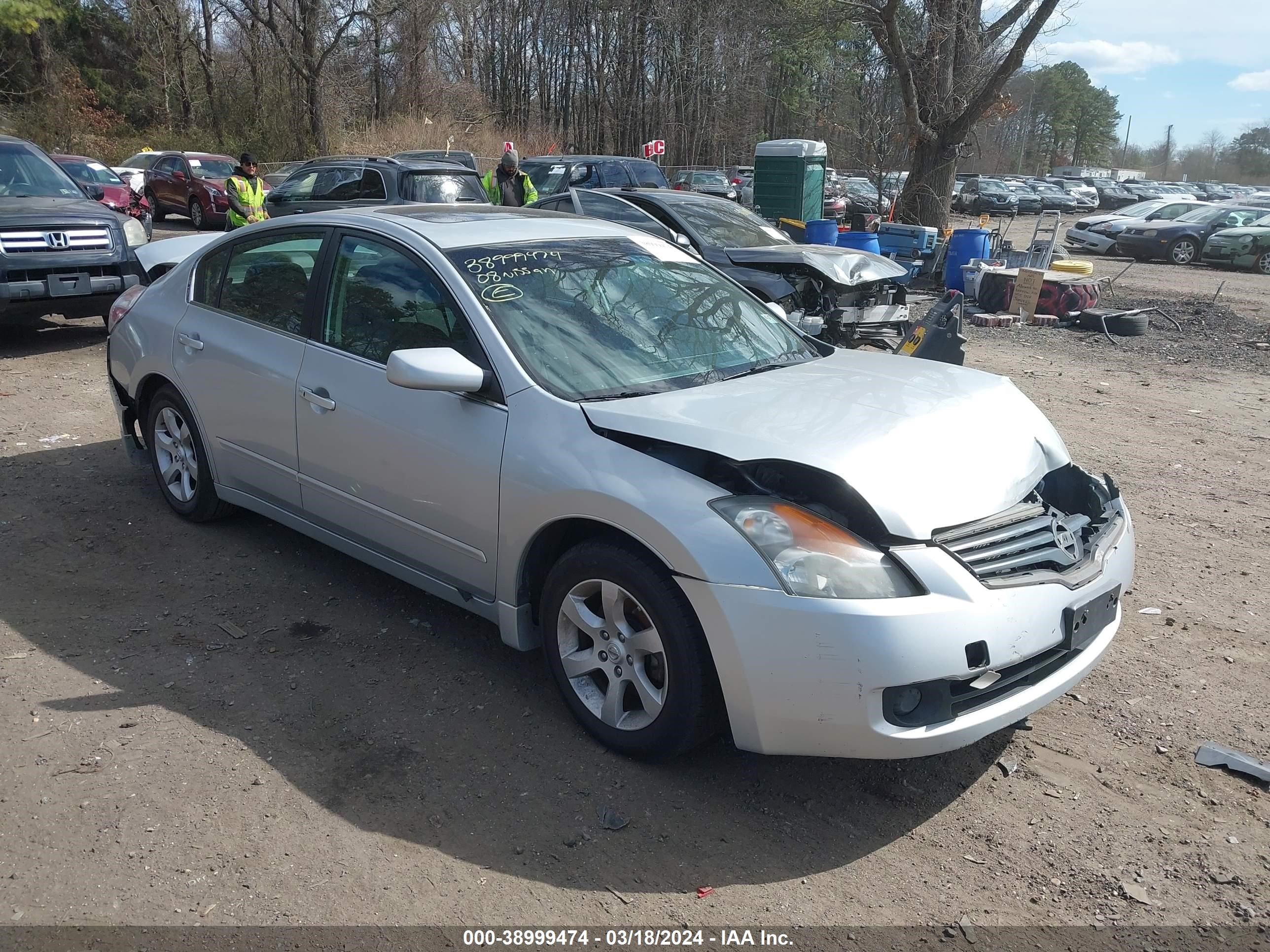 NISSAN ALTIMA 2008 1n4al21e48n534592