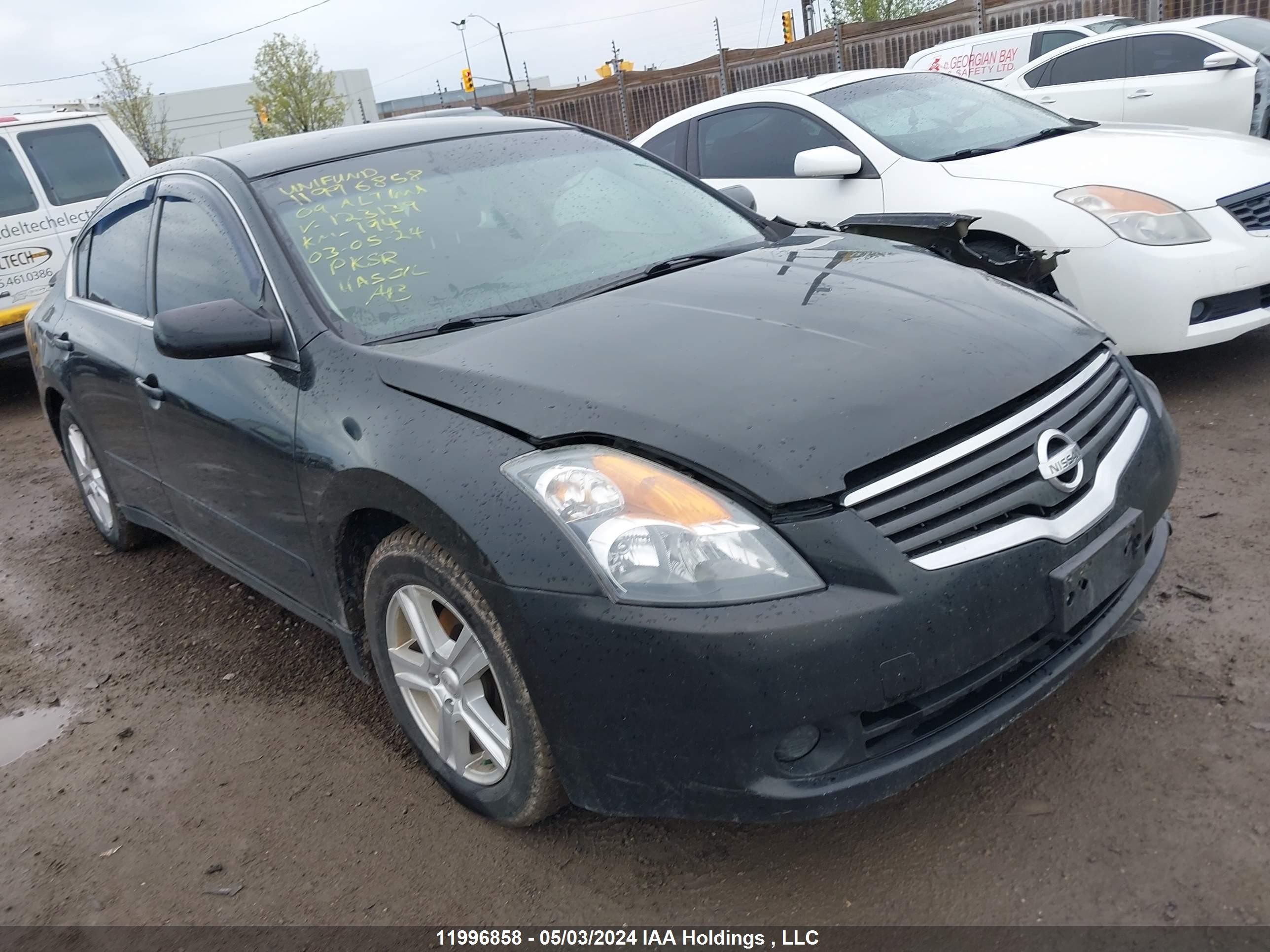 NISSAN ALTIMA 2009 1n4al21e49c123139