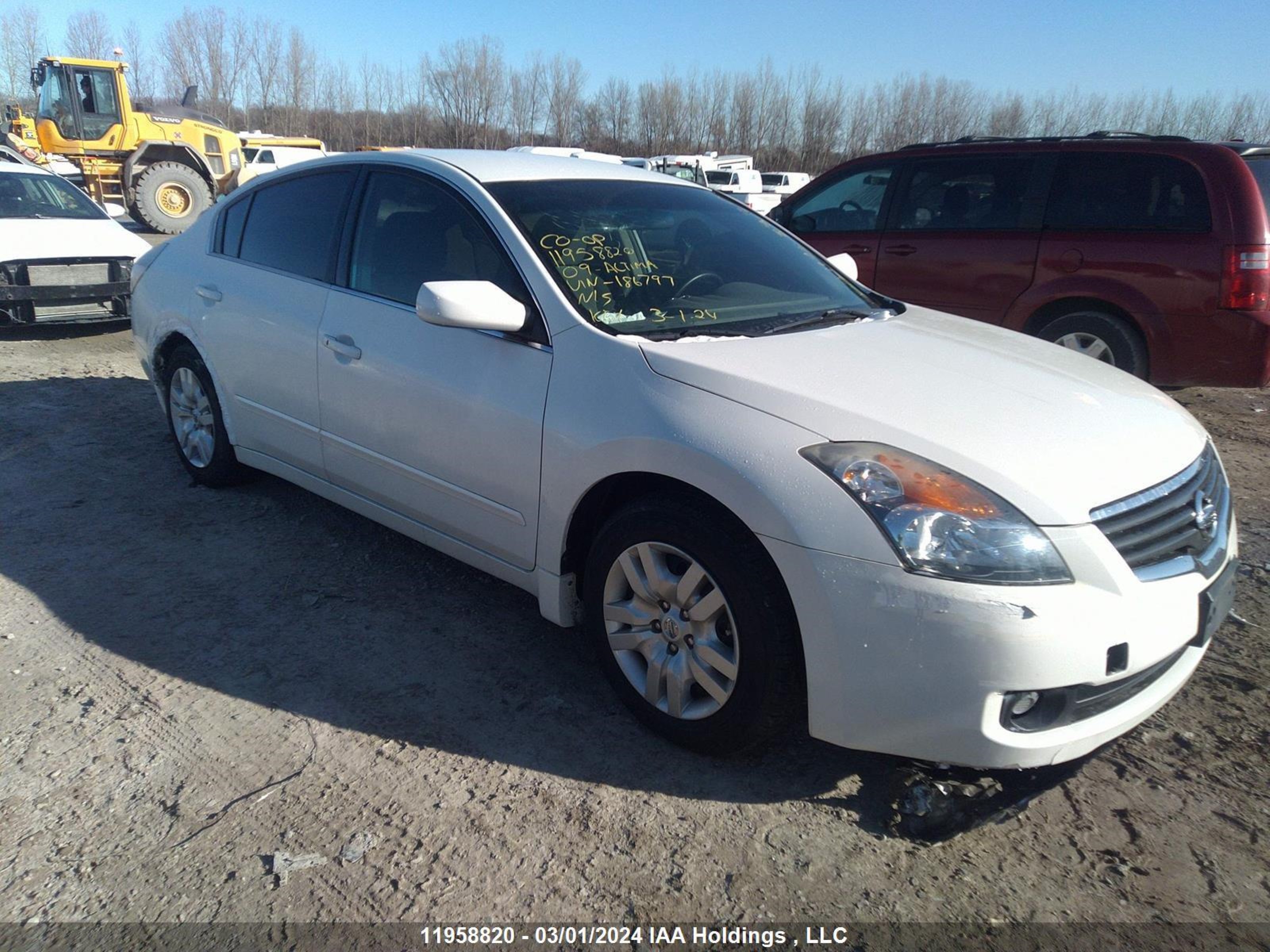 NISSAN ALTIMA 2009 1n4al21e59c186797