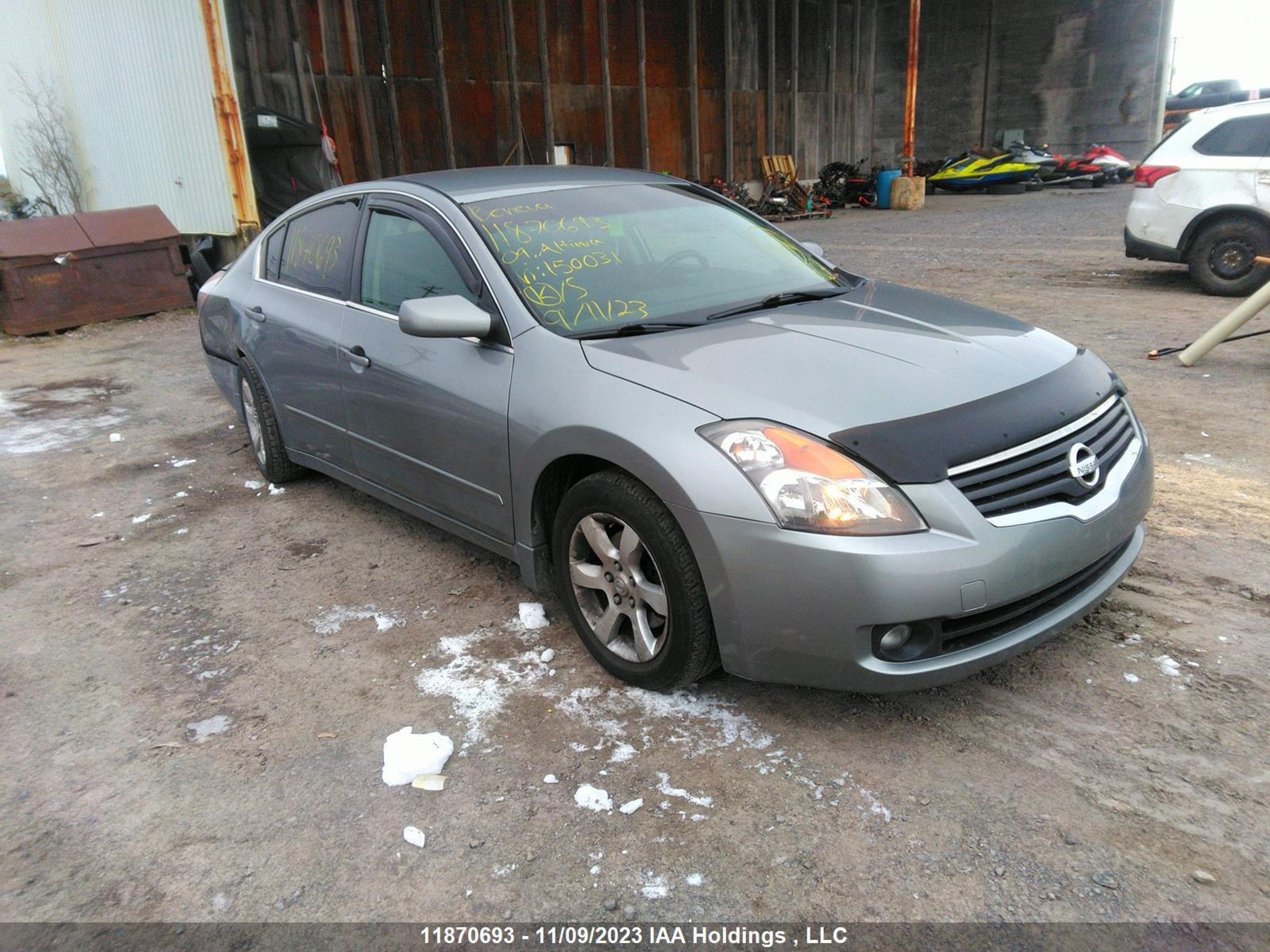 NISSAN ALTIMA 2009 1n4al21e99c150031