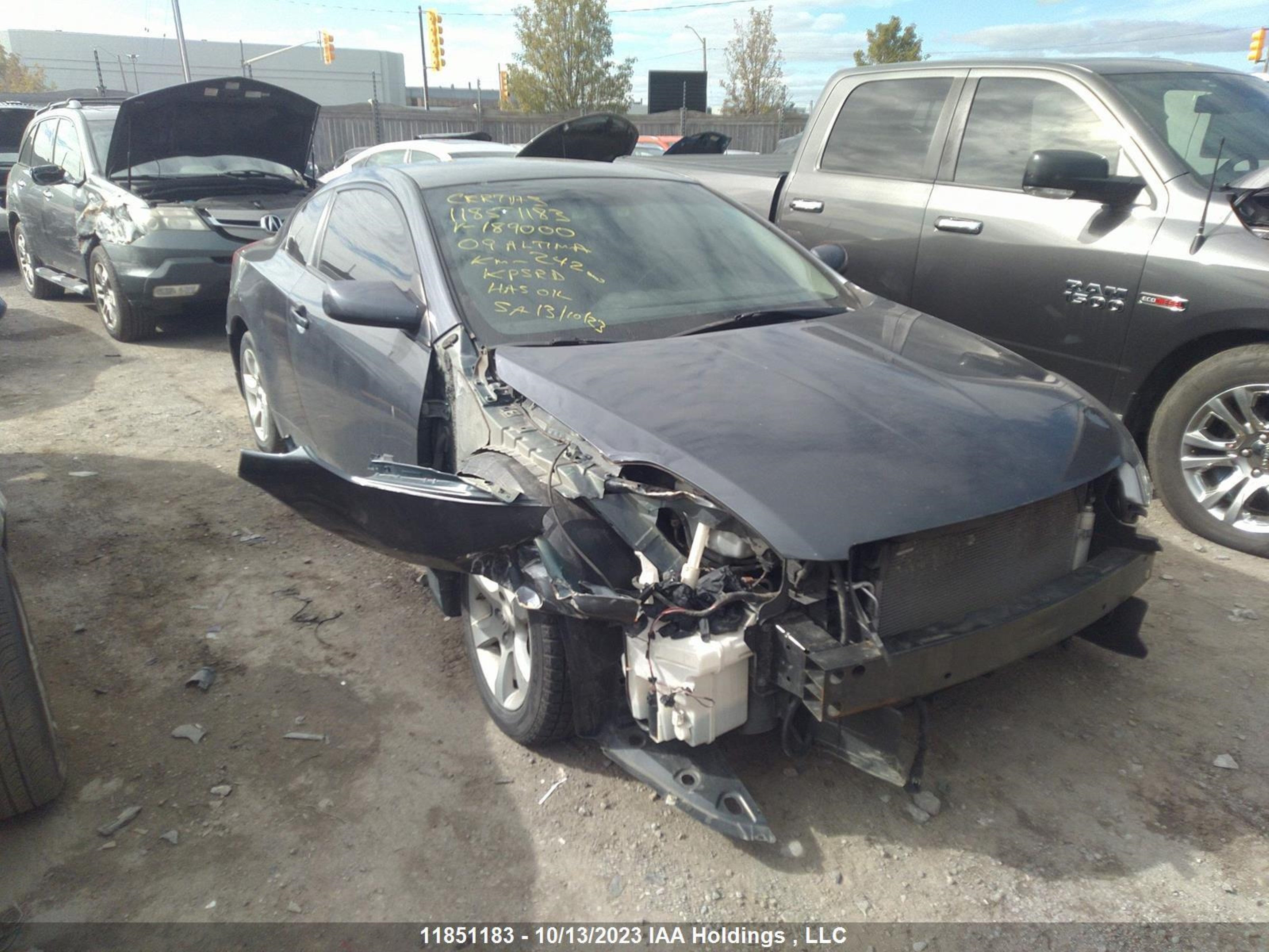 NISSAN ALTIMA 2009 1n4al24e19c189000