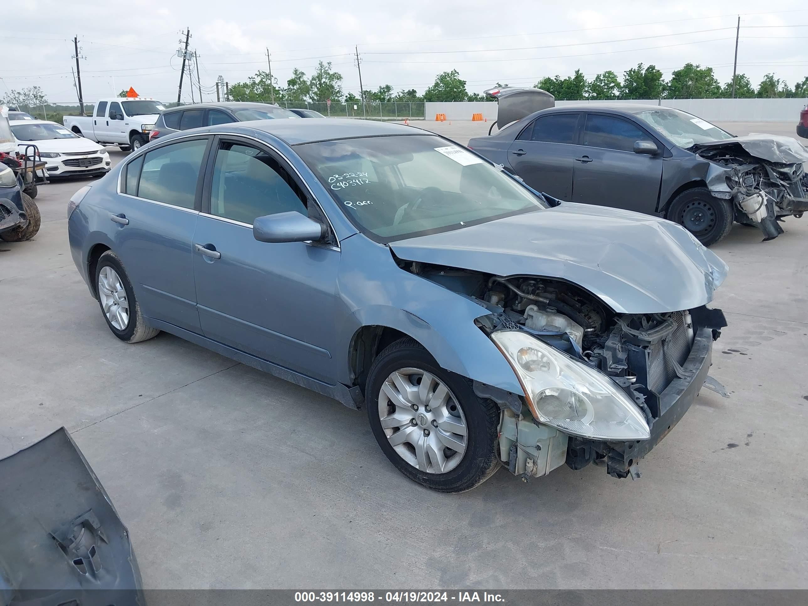 NISSAN ALTIMA 2012 1n4al2ap2cc122810