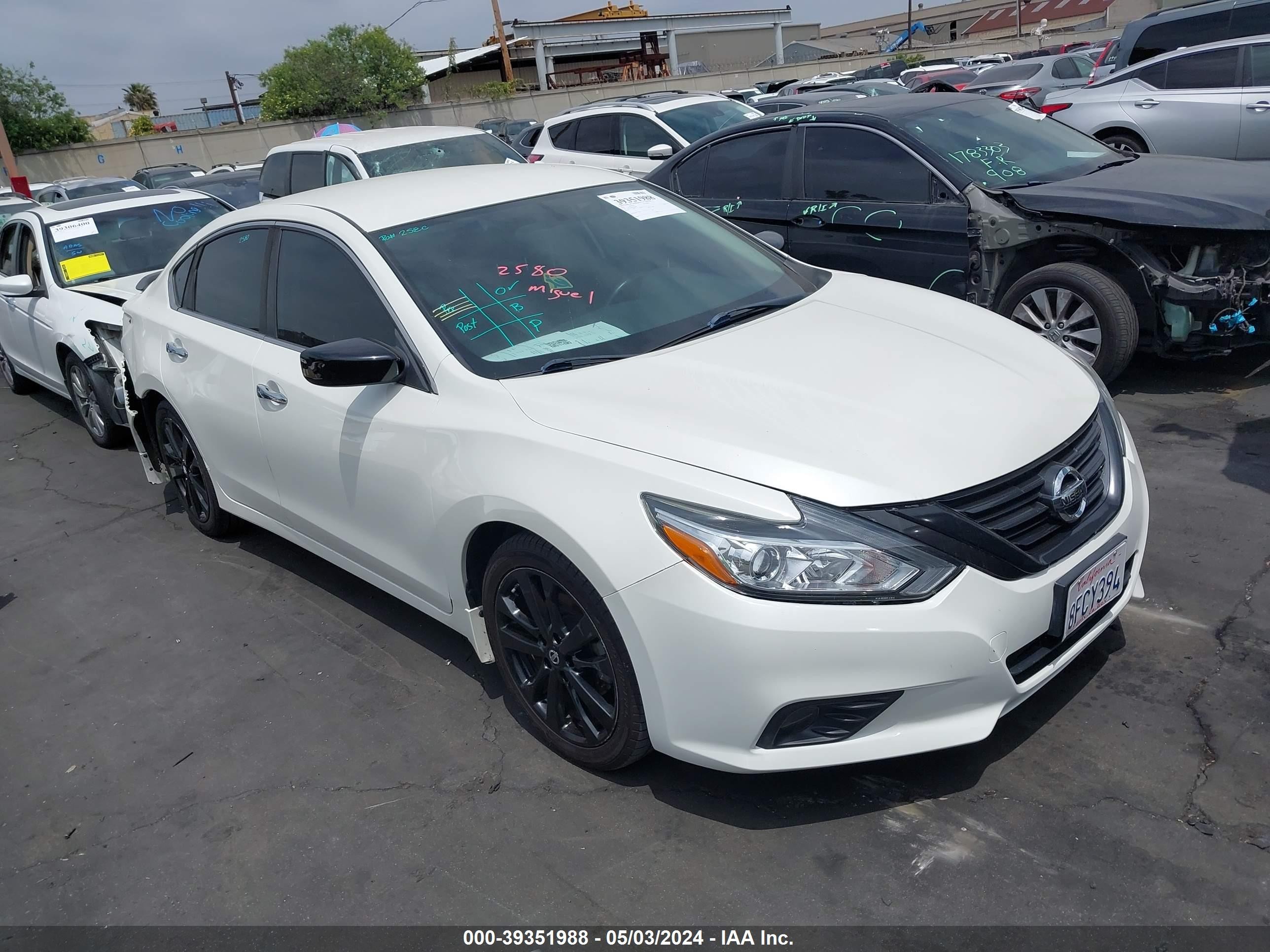 NISSAN ALTIMA 2018 1n4al3ap0jc298404