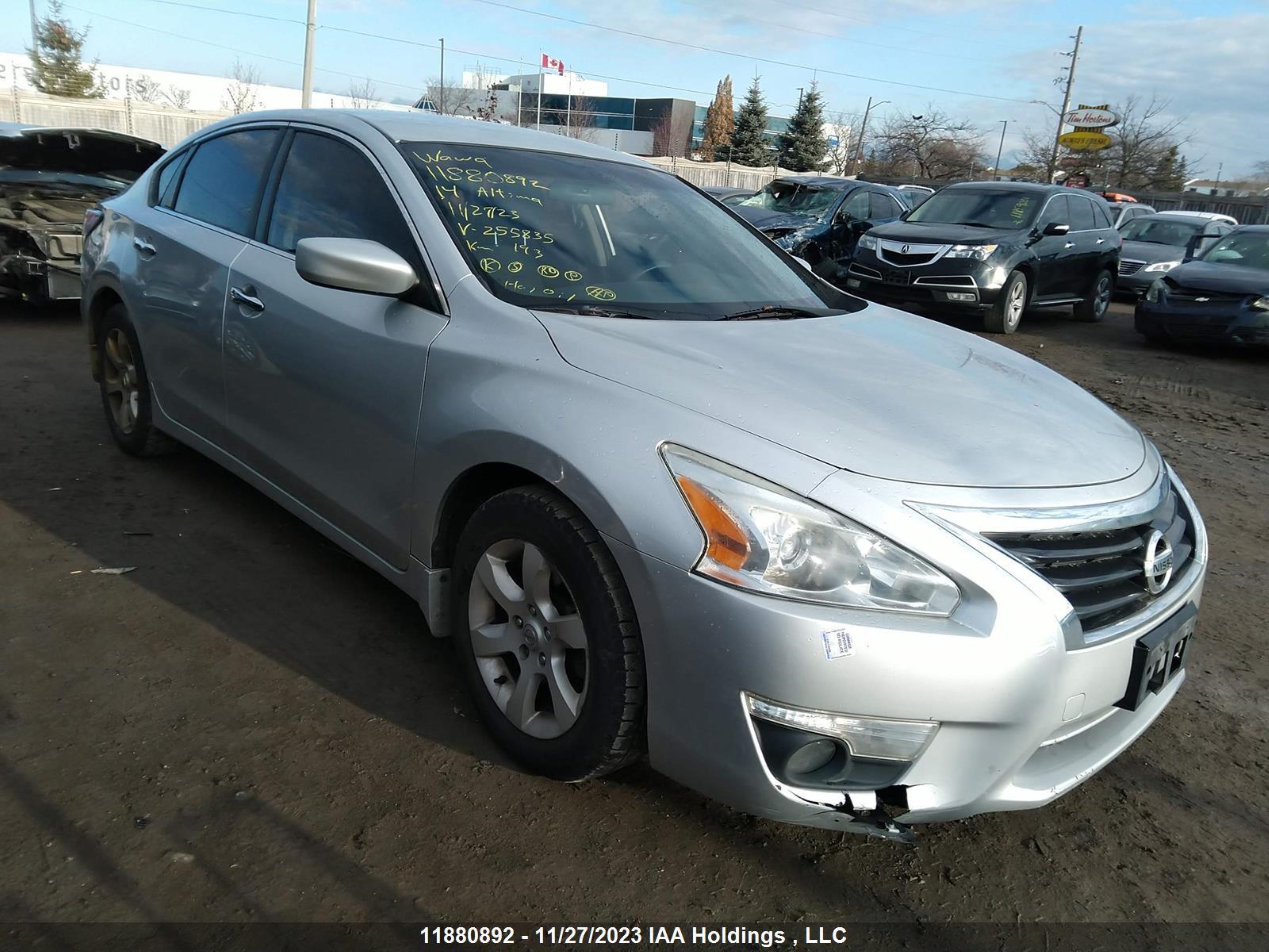 NISSAN ALTIMA 2014 1n4al3ap7en255835